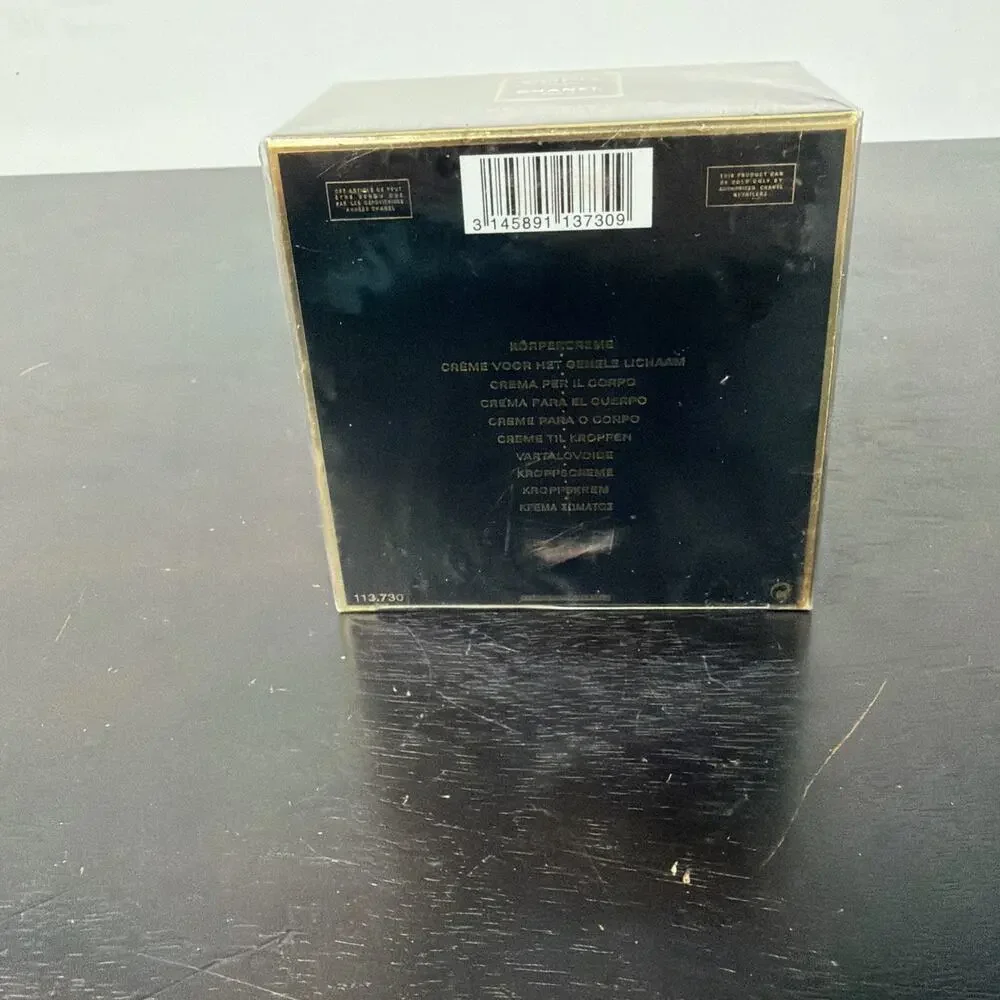 Chanel COCO Noir Body Cream 5 oz / 150 g New Sealed In Box
